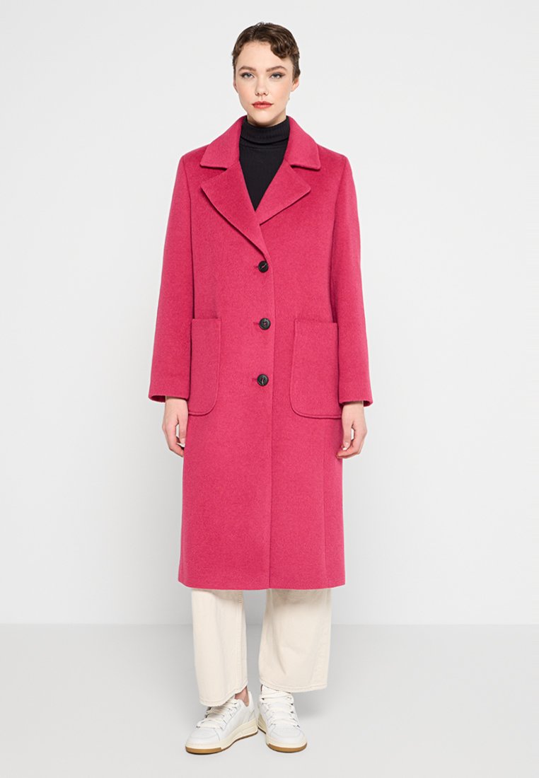 FUCHS SCHMITT Mantel donkerroze