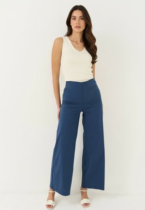 Camomilla Italia, PAOK - TROUSERS - Trousers - blue avio