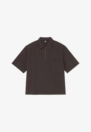 Kaotiko, SHIRT VARADERO HALF ZIP - Polo - brown