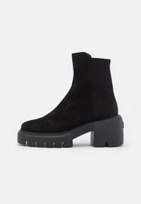SOHO BOOTIE - Aulinukai su platforma - black