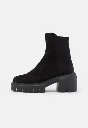 Stuart Weitzman SOHO BOOTIE - Platform ankle boots - black