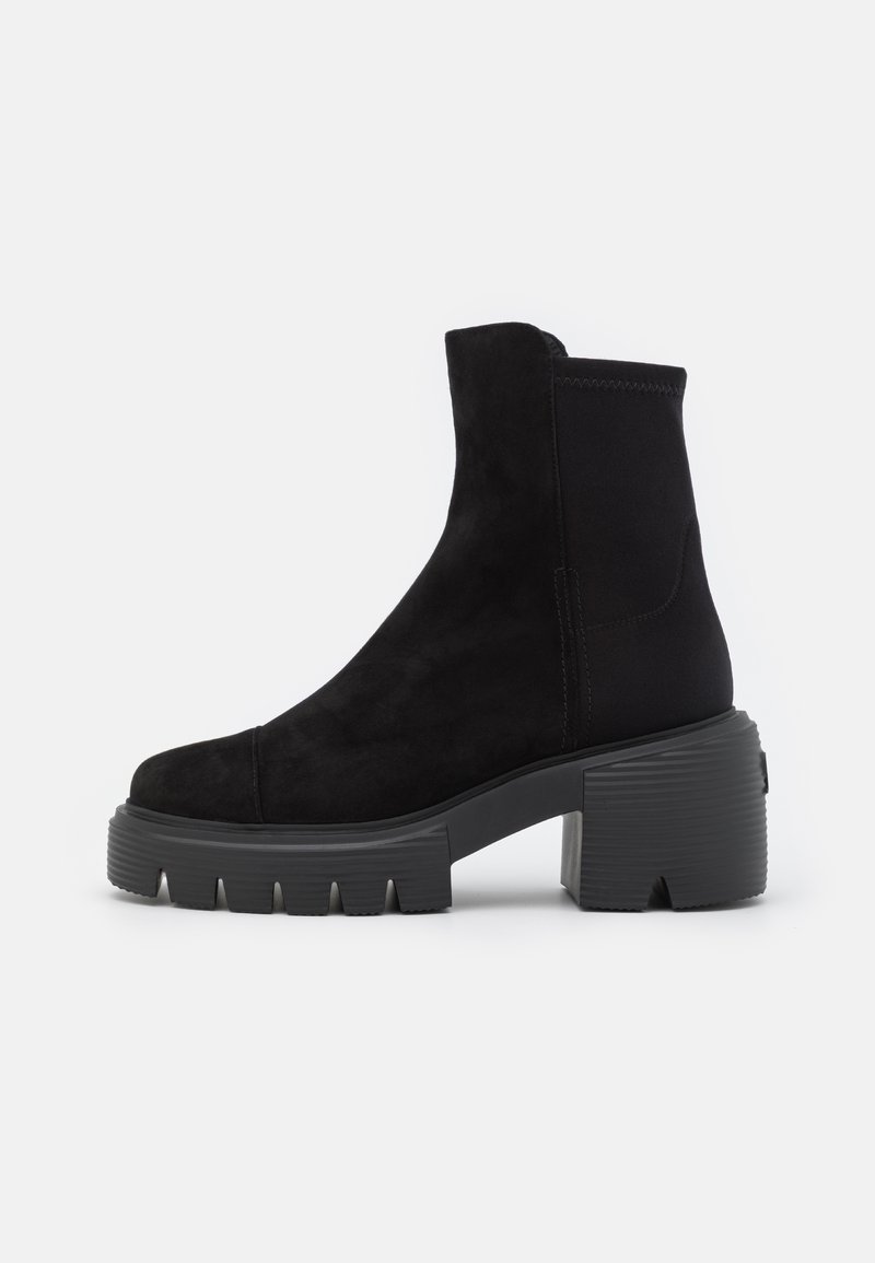 Stuart Weitzman - SOHO BOOTIE - Botine cu platformă - black, Extindeți