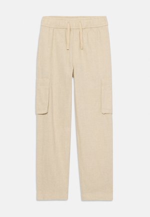 NKMFANKA PANT - Pantalon cargo - peyote melange
