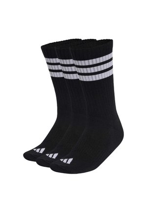 3S ESS C CRW 3PACK - Calcetines de deporte - black white