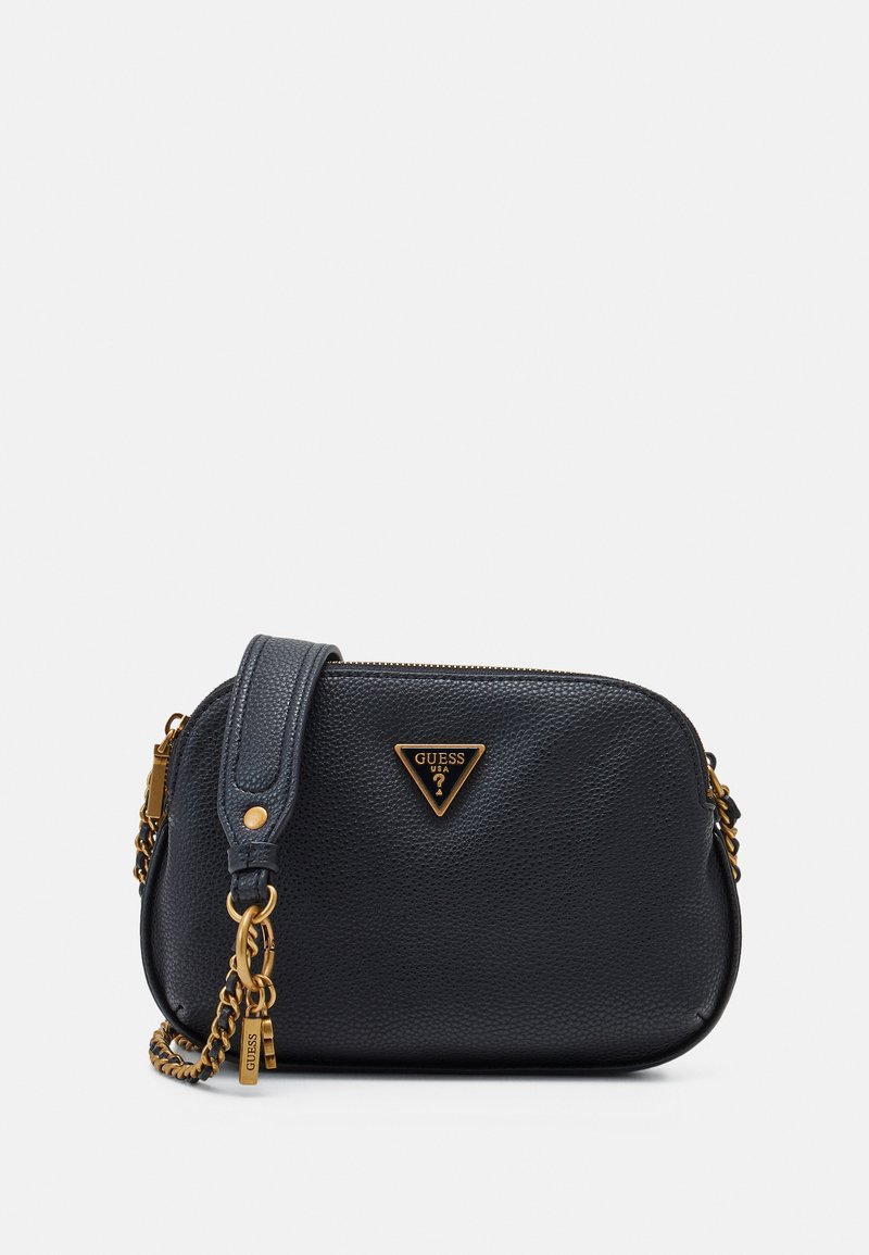 Guess BECCI DOUBLE ZIP Across body bag black Zalando.ie