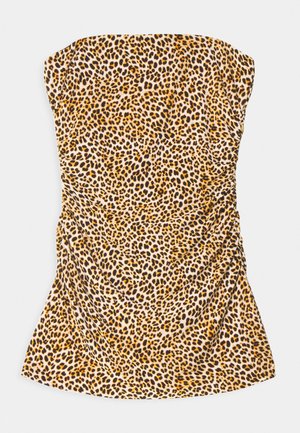 STRAPLESS PICKLEBALL MINI DRESS - Jerseykjole - multi-coloured