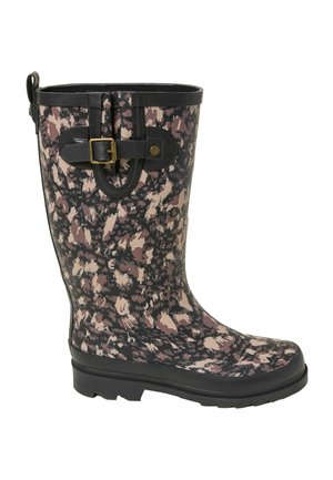 REGULAR FIT -PRINTED . - Gummistiefel - black