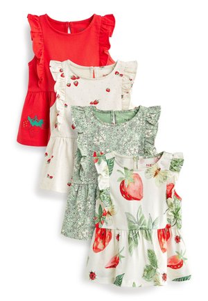 4 PACK STANDARD - Jurk - red green