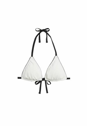 Kappahl, PADDED TRIANGLE BIKINI TOP - Bikinitop - off-white