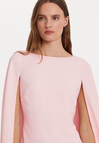 Lauren Ralph Lauren CAPE GEORGETTE COCKTAIL DRESS - Juhlamekko - pink opal