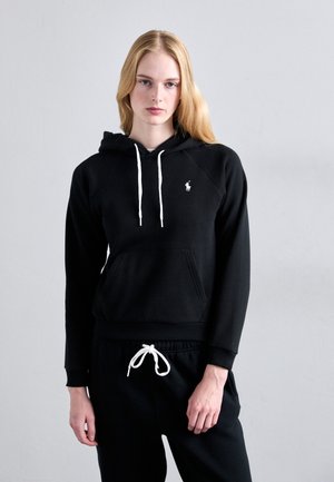 SHRUNKEN FIT HOODIE - Sweatshirt - black