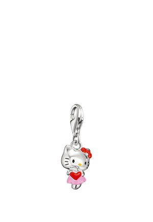 THOMAS SABO, HELLO KITTY CHARM MIT HERZ - Pendentif - silver-coloured