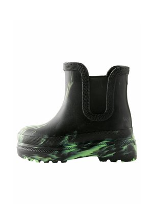 LIGHTWEIGHT ANKLE .  - REGULAR FIT - Wellies - black green marble