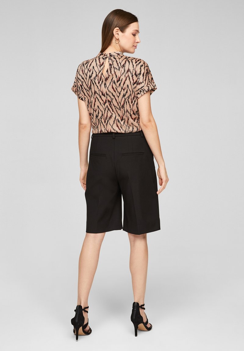 Damen T-Shirts | s.Oliver BLACK LABEL T-Shirt print beige aop/sand - CJ54107 Damen T-Shirts | s.Oliver BLACK LABEL T-Shirt print beige aop/sand - CJ54107