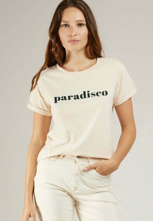 Andy & Lucy PARADISCO - T-shirt imprimé - creme