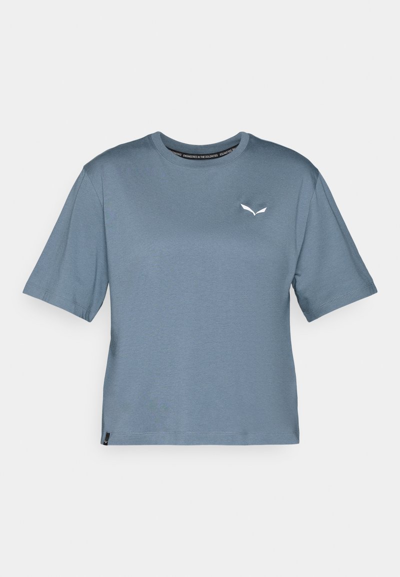 Salewa T-shirt print blauw