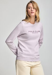 CREWNECK MINIMAL TITLE - Sudadera - lavender