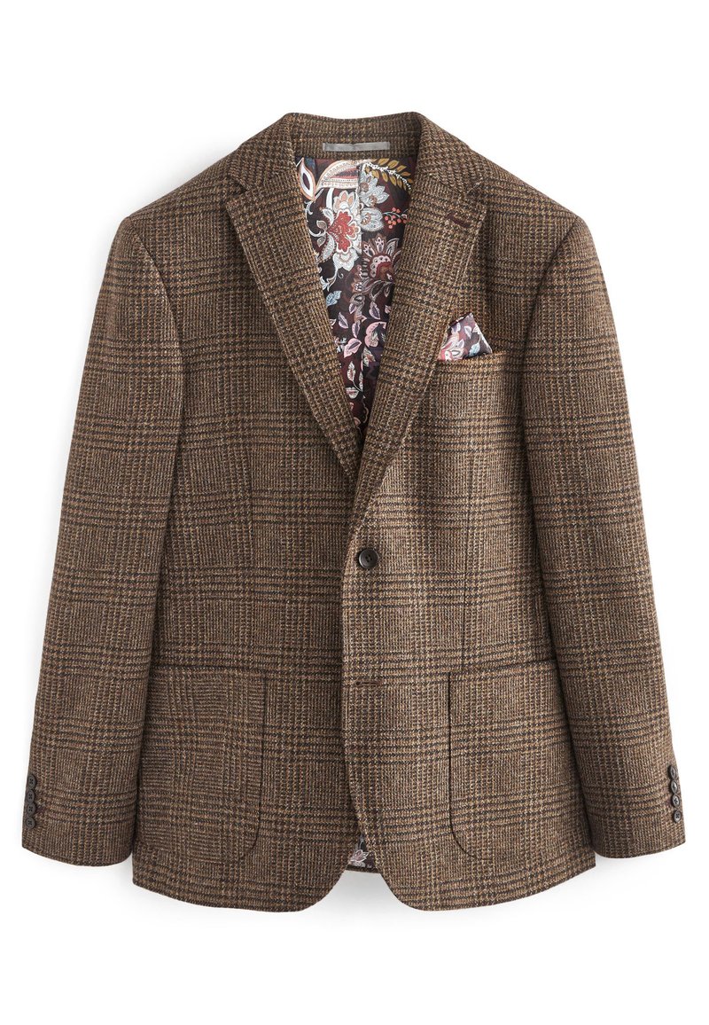 Next SIGNATURE MOONS BRITISH WOOL RICH BLAZER - Sakko - brown 