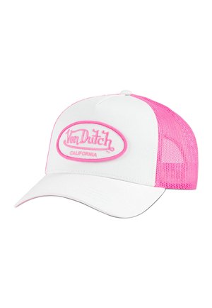 BICOLORE AVEC AVEC PATCH FLUO - Gorra - rose
