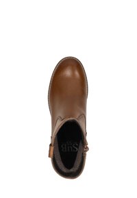 SUB55 KHATY - Platform ankle boots - cognac