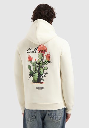 Hoodie - ecru