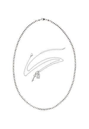 SET - Halskæder - silver-coloured