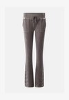 MILITARY BOOTCUT LOW RISE - Παντελόνι - taupe