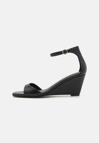 ONLALANI WEDGE HEEL - Wedge sandals - black