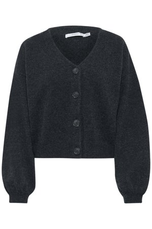 Gestuz MANZI - Cardigan - deep graphite melange