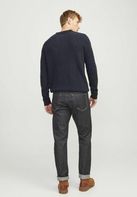 Jack & Jones PREMIUM EINFARBIG - Ilgarankovis viršutinės dalies drabužis - night sky