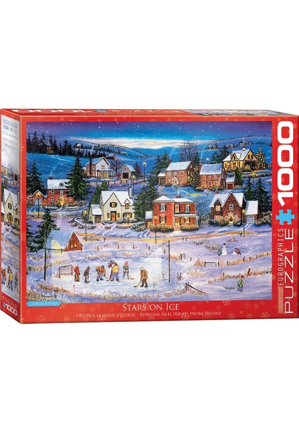 PUZZLE STARS ON THE ICE  - Puzzle