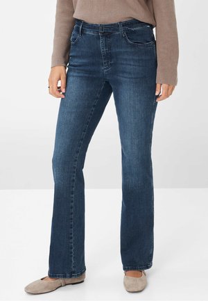 STYLE MARY - Bootcut jeans - used blue black