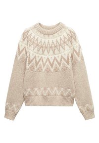 Mango Strickpullover - brown
