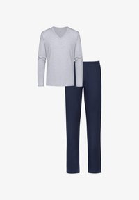 Ausgewählt, blau/grau