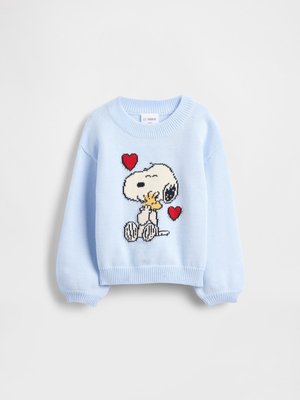 BABY & TODDLER SNOOPY CREWNECK SWEATER - Pullover - serene blue