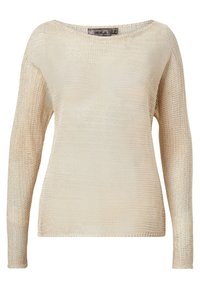 HALLHUBER Stickad tröja - off-white