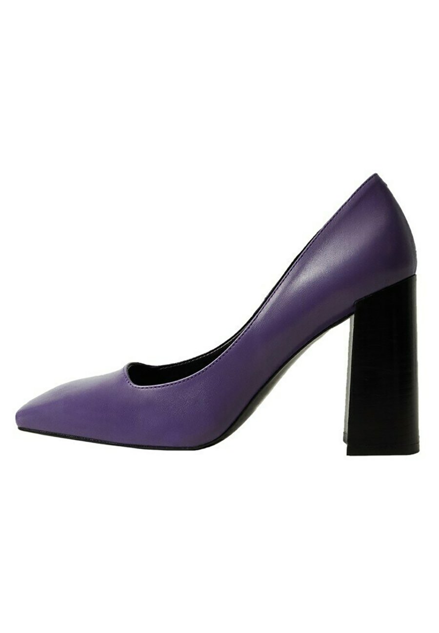 Two tone pumps paars met blauw | Silhouette Rotterdam