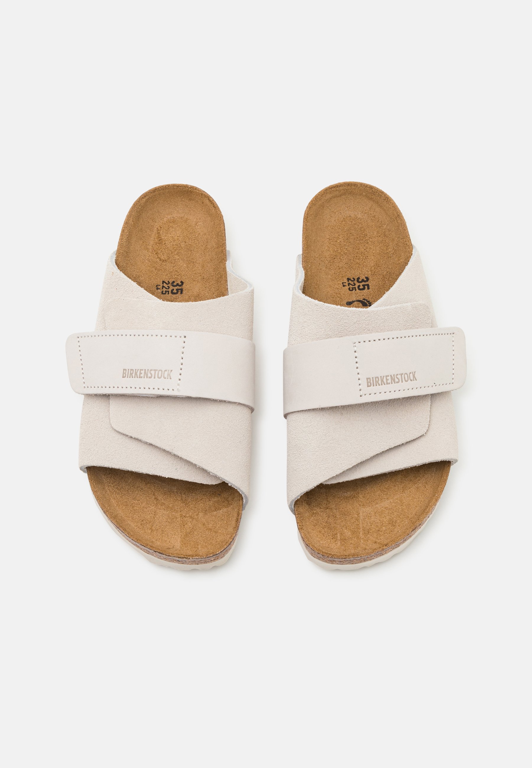 Birkenstock KYOTO NARROW UNISEX - Sandalen - antique white/crème