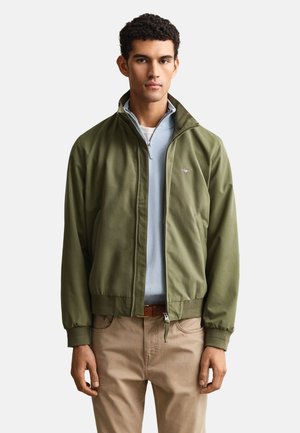 GANT HAMPSHIRE - Bomberjakke - dry herb green