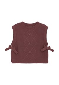 EN FANT SLIPOVER - Strickpullover - roan rouge