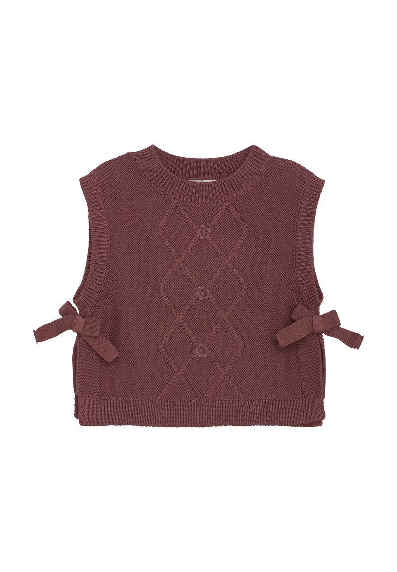 EN FANT SLIPOVER - Strickpullover - roan rouge