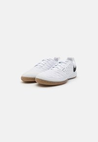 Nike Performance LUNAR GATO - Futbola zābaki iekštelpām - white/light brown
