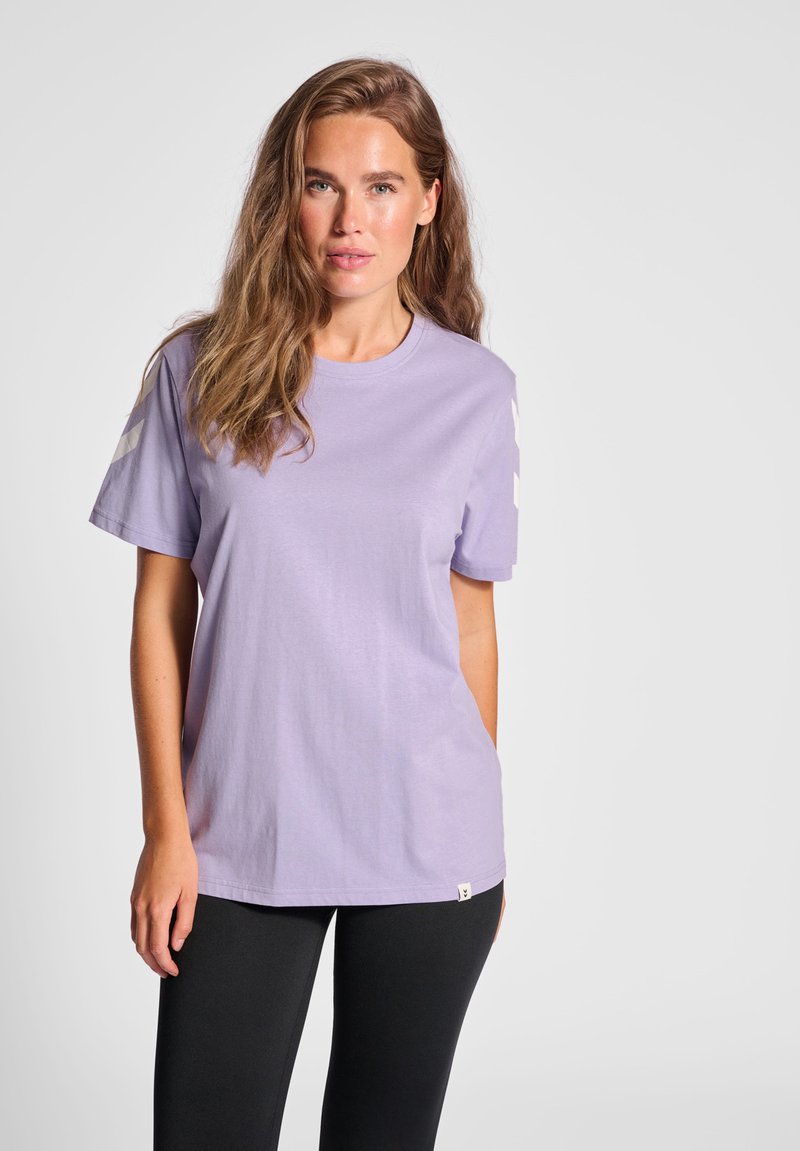 Hummel LEGACY CHEVRON  - T-shirts print - heirloom lilac