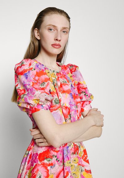 AMUR COLE CUTOUT MINI DRESS - Koktel haljina / svečana haljina - neonpink