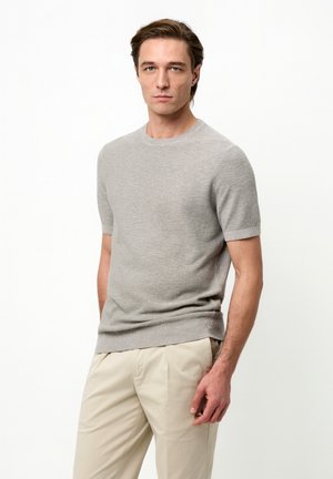 PROFUOMO SHORT SLEEVE - T-shirt basic - grey