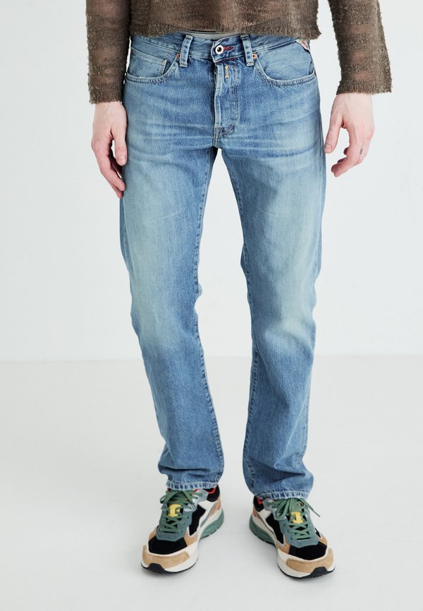 DERYCK PANTS - Jeans Straight Leg