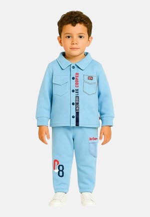 ENSEMBLE JOGGING IMPRIMÉ - Veste mi-saison - bleu