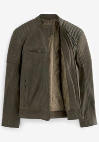 Next QUILTED RACER - Jachetă piele - brown