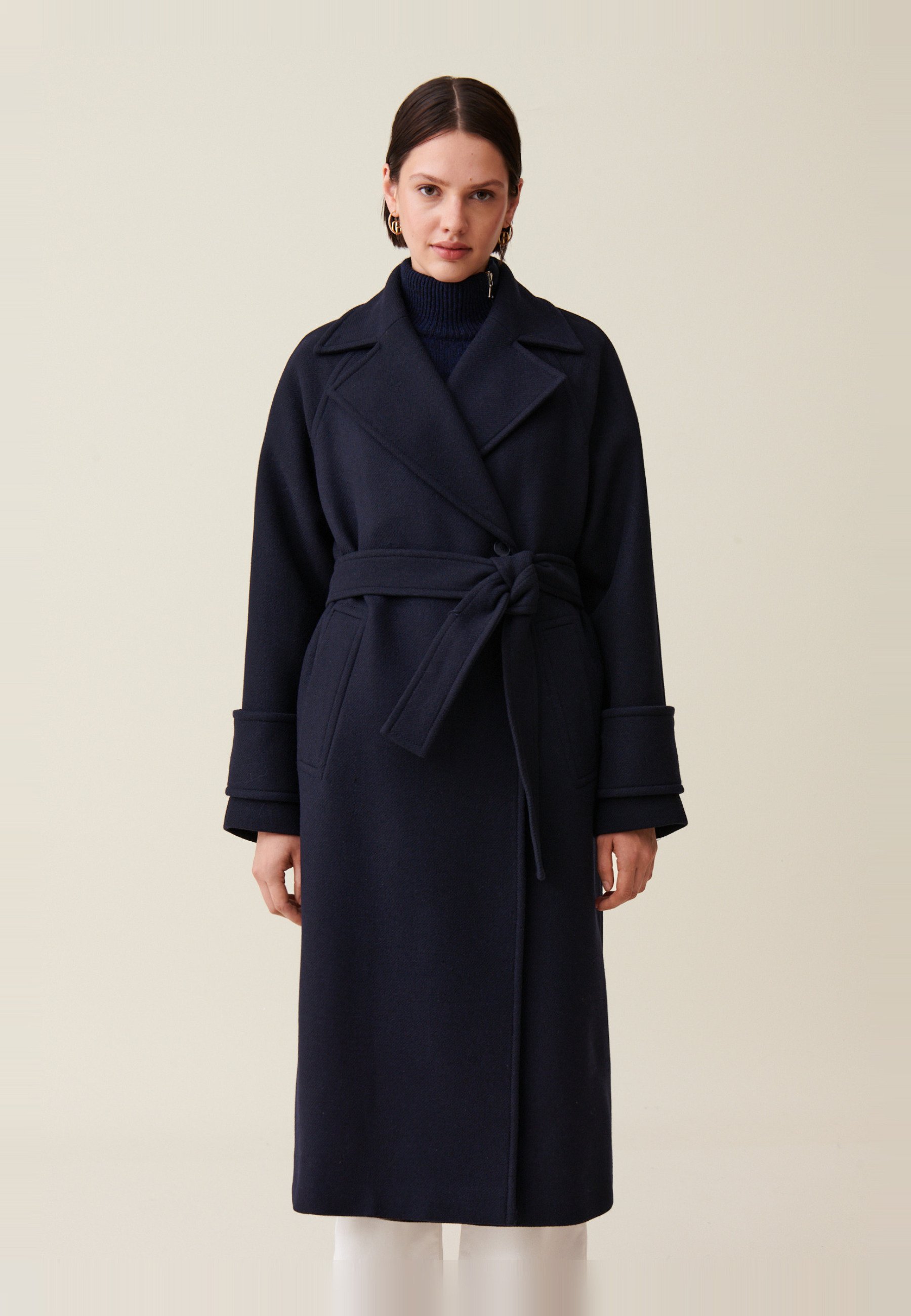 Claudie Pierlot MANTEAU LAINE SPRIT TRENCH-COAT - Cappotto Claudie Pierlot MANTEAU LAINE SPRIT TRENCH-COAT - Cappotto