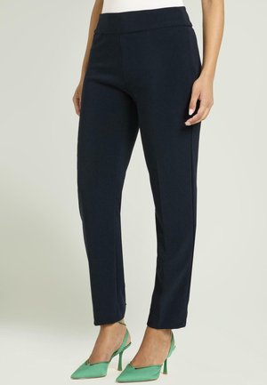 PULL-ON IN COMPATTO - Broek - blu navy